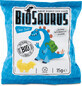 BioSaurus Organic dinosaur puffs with sea salt, 15 g