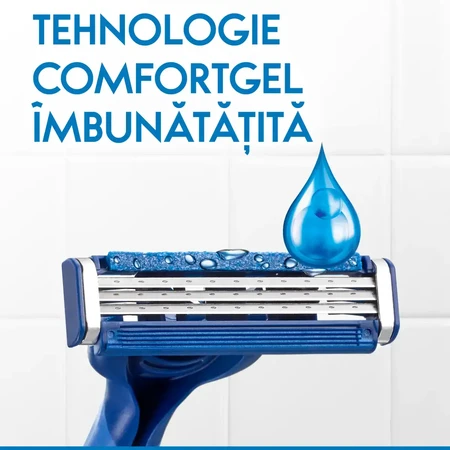Gillette Rasiermesser Blau 3, 4 Stück
