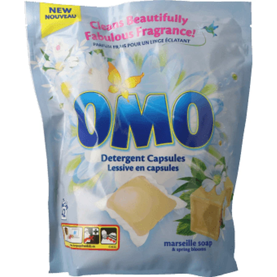 Omo Omo cápsulas de detergente Marsella, 42 uds.