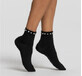 Pompea Women&#39;s short socks Perlita black socks, 1 piece