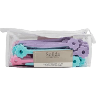 Solida Comb Curlers, 30 pcs