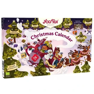 Organic Christmas Calendar Tea, 24 sachets, Yogi Tea