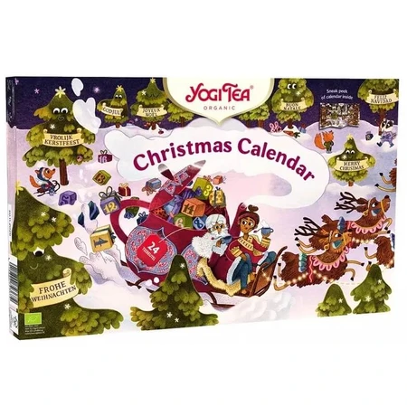 Organic Christmas Calendar Tea, 24 sachets, Yogi Tea