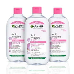Garnier Skin Naturals Sensitive Skin Micellar Wash 3x700 ml