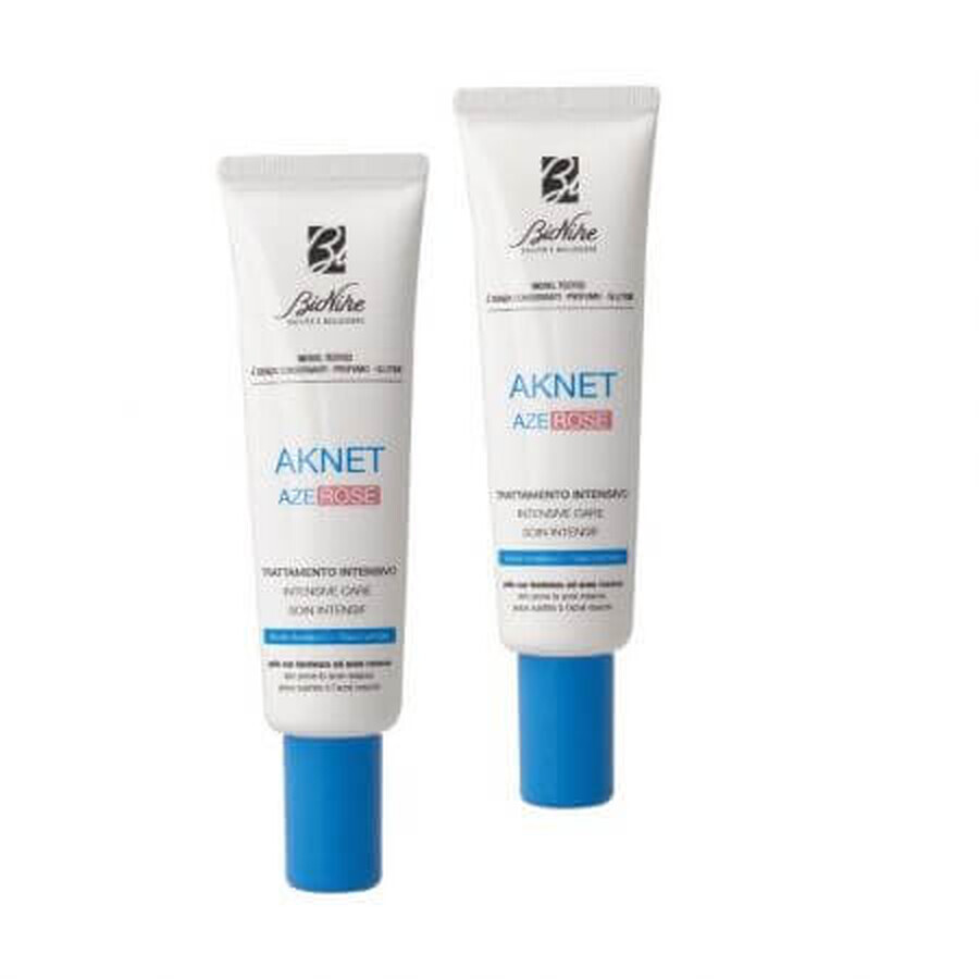 Acquista Confezione Crema intensiva per acne rosacea Aknet Azerose, 2x30 ml, BioNike Confezione Crema intensiva per acne rosacea Aknet Azerose, 2x30 ml, BioNike