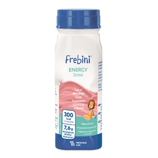 Frebini Energy bebida energética sabor fresa 200 ml, Fresenius Kabi