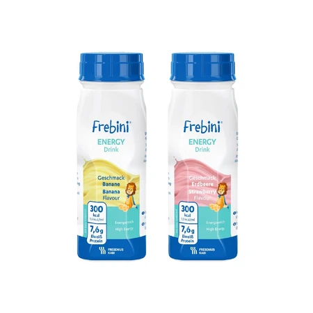 Frebini Energy bebida energética sabor fresa 200 ml, Fresenius Kabi