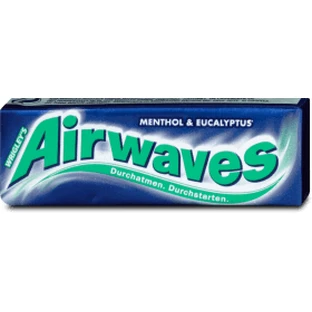 Airwaves Menthol en eucalyptus kauwgom, 1 st
