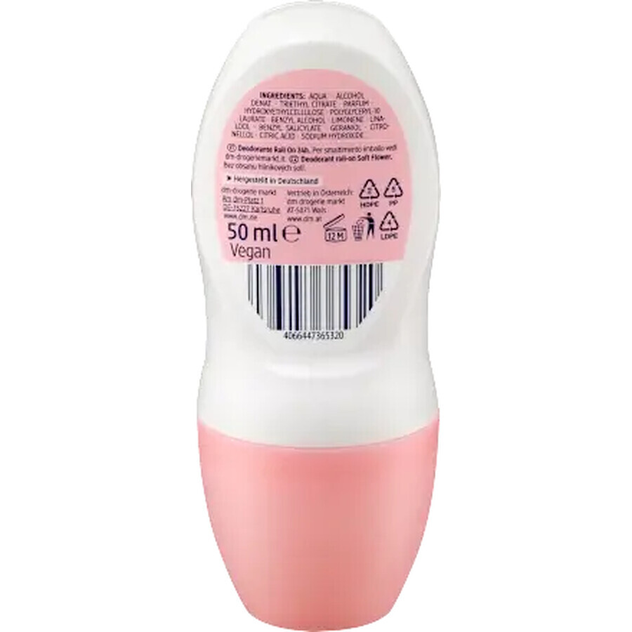 Balea Deodorant roll-on Soft Flower, 50 ml
