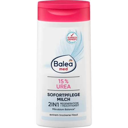 Balea 2-in-1 bodylotion met 15% ureum, 250 ml