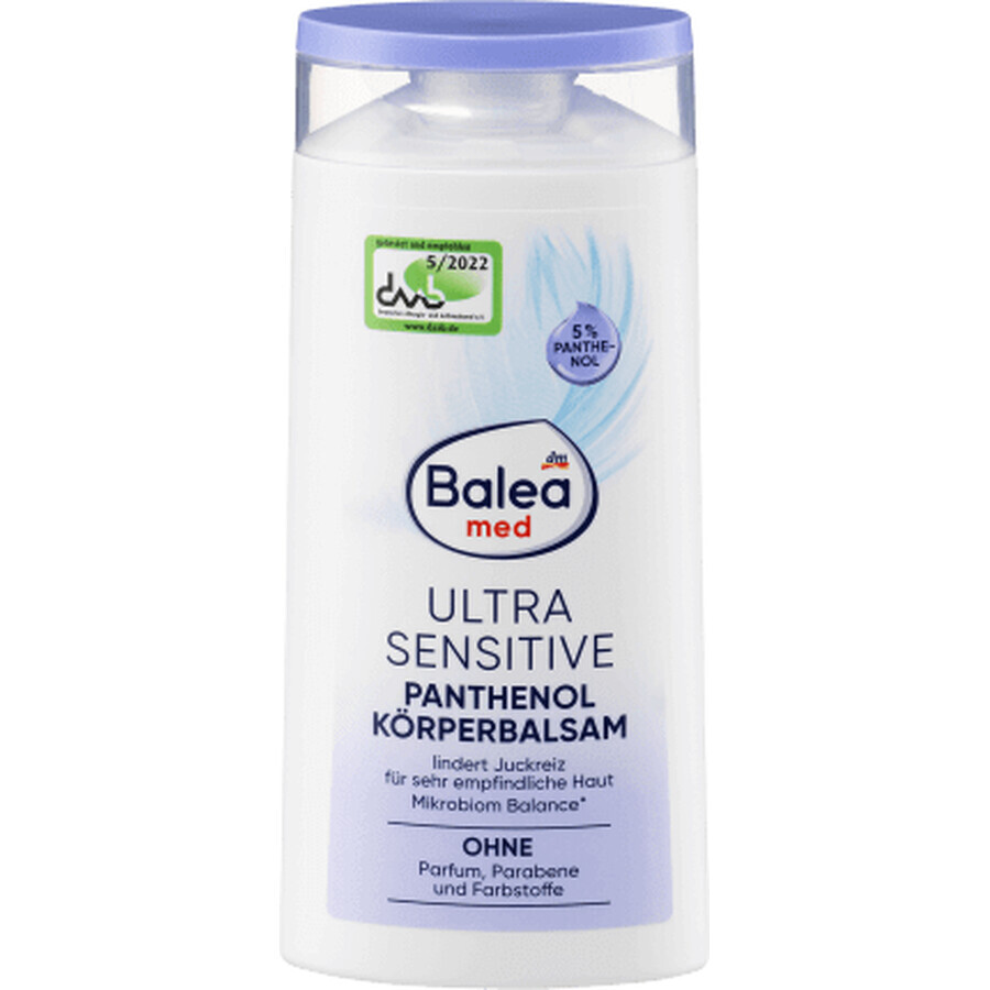 Comprar Balea MED Bálsamo Corporal Ultra Sensible Pantenol, 250 ml Balea MED Bálsamo Corporal Ultra Sensible Pantenol, 250 ml