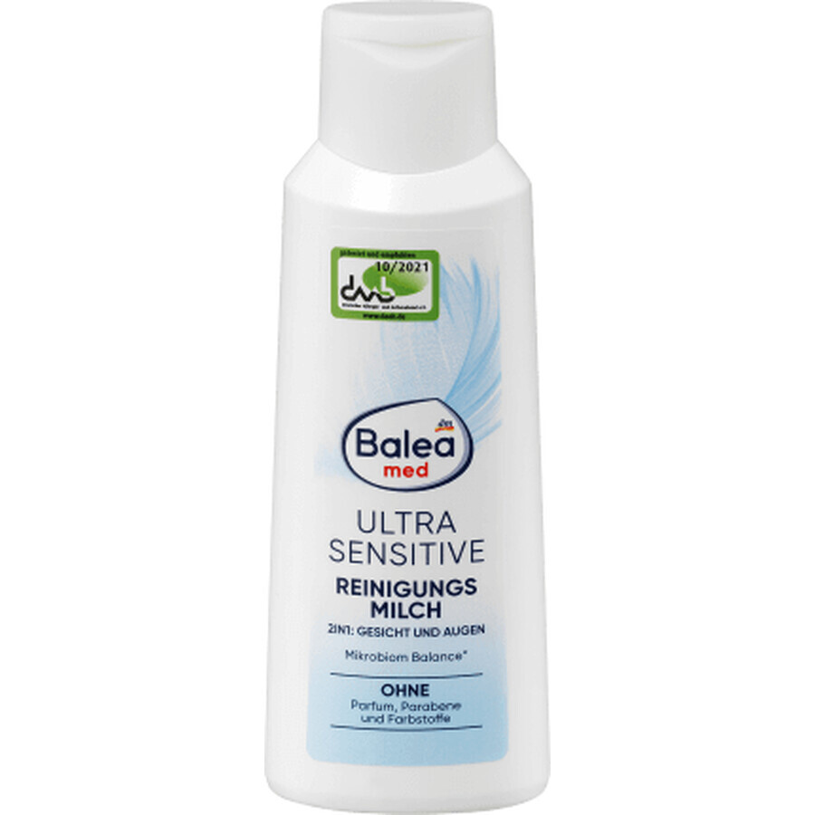 Buy Balea MED Ultra Sensitive 2in1 Cleansing Milk, 200 ml Balea MED Ultra Sensitive 2in1 Cleansing Milk, 200 ml
