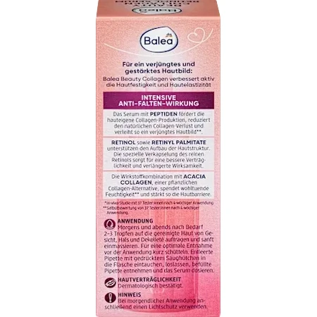 Balea Sérum facial con retinol y péptidos, 30 ml