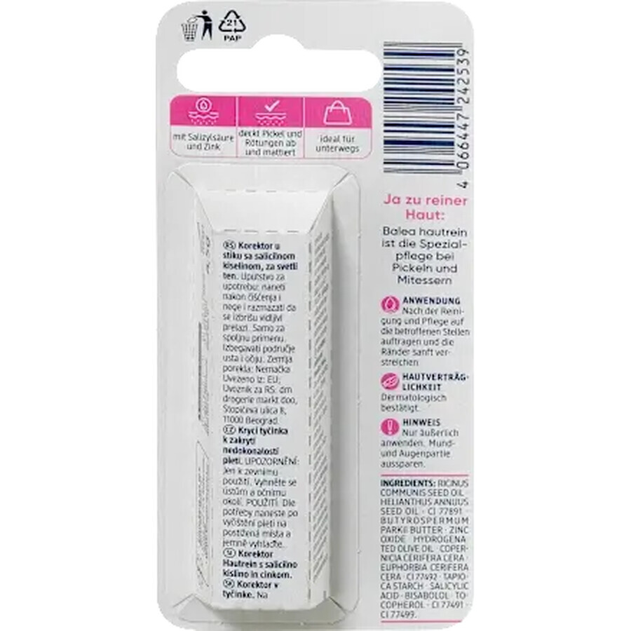 Balea Stik Pimple Corrector No.10 SAND, 4,5 g