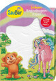 SauB&#228;r Unicorn bath bomb with rainbow effect, 1 piece