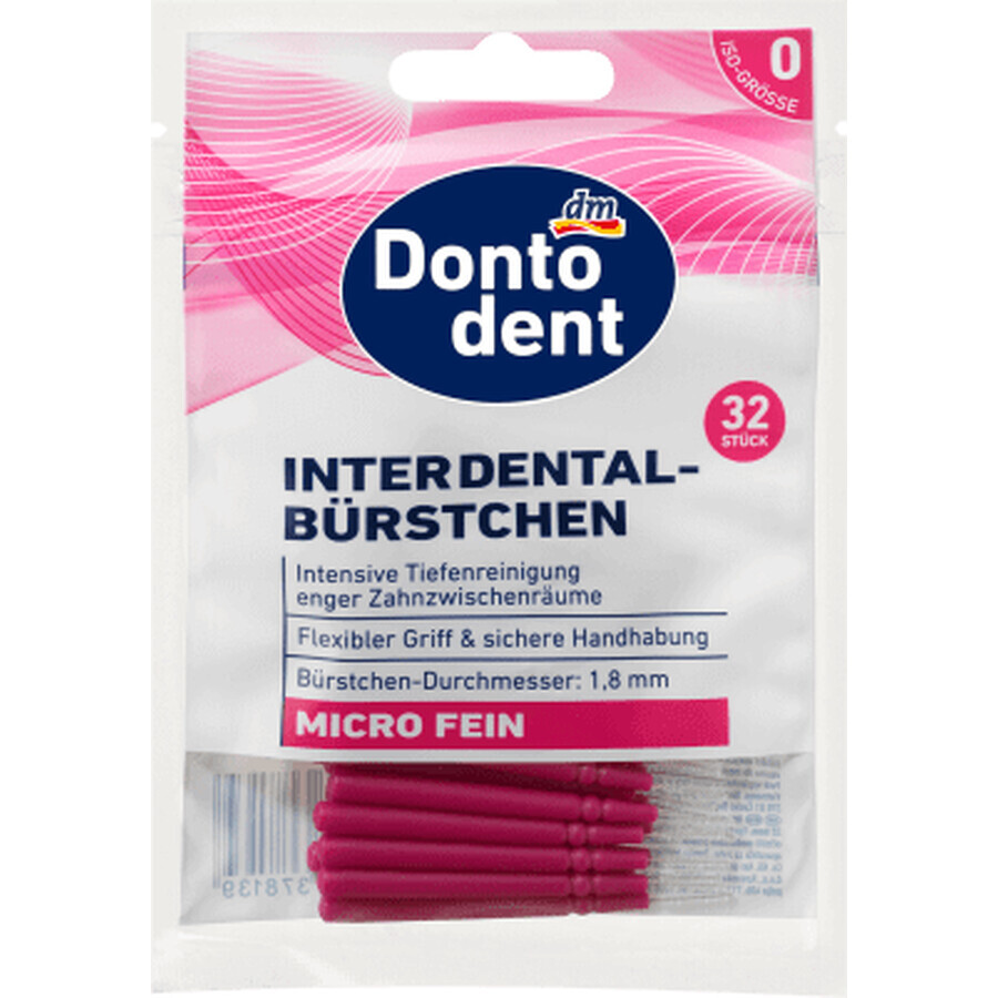 Comprar Dontodent Cepillos interdentales, 32 piezas Dontodent Cepillos interdentales, 32 piezas