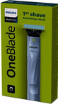 Philips OneBlade Nass- und Trockenrasierer, 1 St&#252;ck