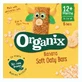 Barritas ecológicas de avena integral con cereales y plátano, +12 meses, 6 barritas x 23 g, Organix