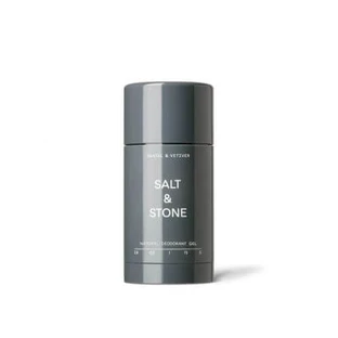 Déodorant naturel au bois de santal et au vétiver pour peaux sensibles, 75 g, Salt & Stone