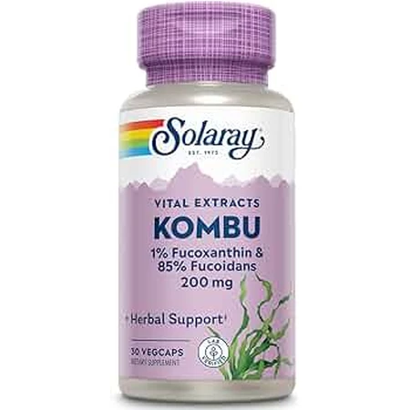 Fucoxanthin Solaray, 30 Kapseln, Secom