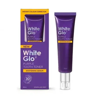 Suero blanqueador de dientes Tónico dental púrpura, 50 ml, White Glo