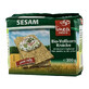 Organic crusty wholemeal rye bread with sesame, 200 g, Pronat