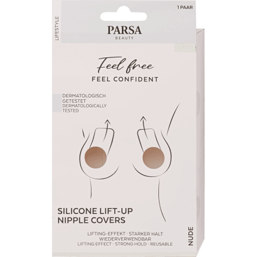 Buy Parsa Beauty Silicone breast pads with push-up, 2 pieces Parsa Beauty Silicone breast pads with push-up, 2 pieces