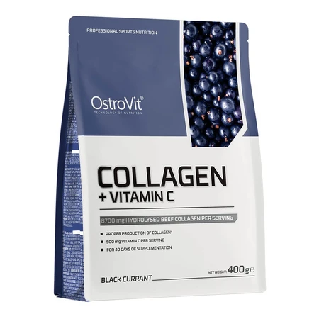 Colágeno + Vitamina C Coacaze, 400 g, OstroVit
