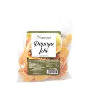 Gekonfijte papaja, 250 g, Econatur