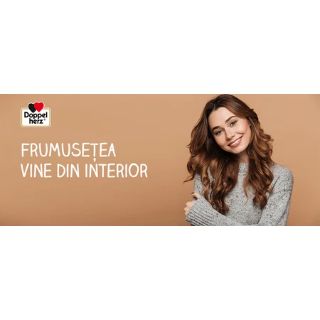 Peau + Cheveux + Ongles, Collagène + Q10 + Argile + Acide Hyaluronique + Biotine, 30 comprimés, Doppelherz