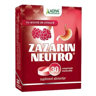 Heartburn food supplement Zazarin Neutro, 30 tablets, Adya Green Pharma