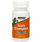 Iron Complex x 100 compresse, Now Foods