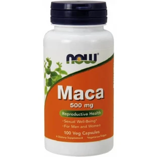 Maca 500 mg x 100 cps, Now Foods