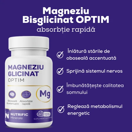 Magnesium Glycinat Optim, 60 Kapseln, Nutrific