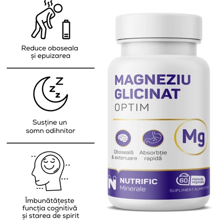Magnesium Glycinat Optim, 60 Kapseln, Nutrific