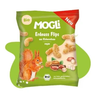 Eco Peanut Puffs, 30 g, Mogli