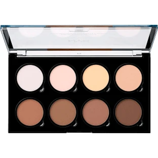 Nyx Professional MakeUp Highlighter & Contouring Palette Pro, 21,6 g