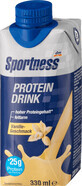 Sportness Sportness vanilla protein drink, 330 ml