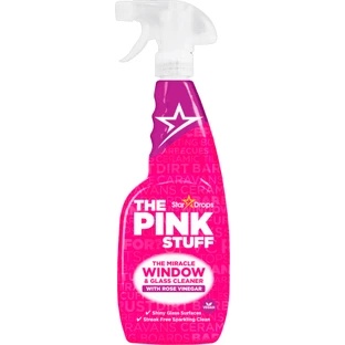 The Pink Stuff Solution pour le nettoyage des vitres, 750 ml