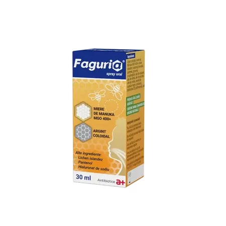 Faguria Gardlox Manusilver Mundspray, 30ml, Antibiotice SA