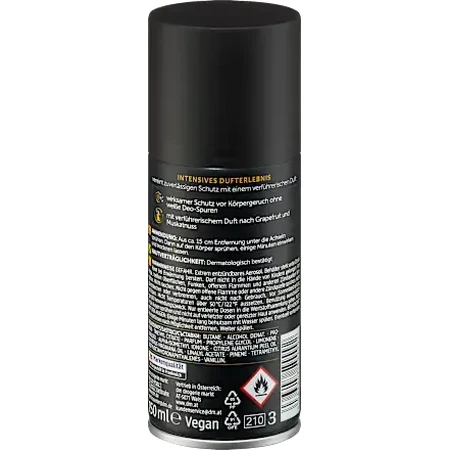 Balea MEN Deodorant spray GOLDEN INTENSE, 150 ml