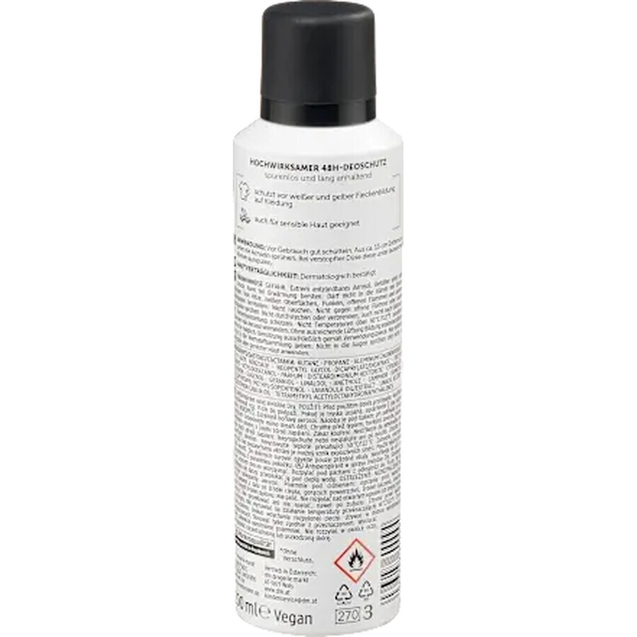 Balea MEN Antitranspirant Deospray Invisible Dry, 200 ml