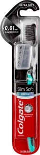 Colgate Tandenborstel slim soft zwart, 13 g