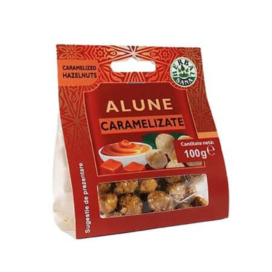 Buy Caramelised hazelnuts, 100 g, Herbal Sana Caramelised hazelnuts, 100 g, Herbal Sana