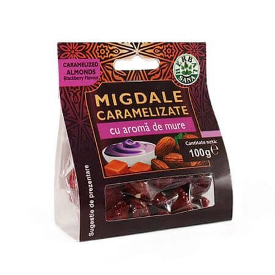 Acquista Mandorle caramellate al gusto di mora, 100 g, Herbal Sana Mandorle caramellate al gusto di mora, 100 g, Herbal Sana