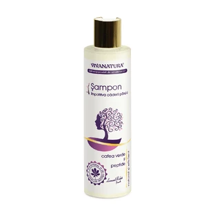 VivaNatura Anti-hair loss shampoo with green coffee and peptides, 250 ml