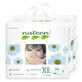 Premium Line hypoallergene biologische luiers, 3D Flex &amp;amp; Fit, nr. 5, 10-20 kg, 14 stuks, Nateen
