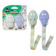 Set of 2 pacifier holders, +0 months, Green/Mov, Tommee Tippee
