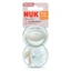 Lot de 2 sucettes en silicone Mommy Feel, 0-9 mois, 2 pièces, Grey, Nuk
