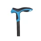 Bastón ergonómico azul SS/03/02 Step Soft, 1 pieza, Biogenetix